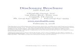 Disclosure Brochure - Amazon Simple Storage …...Disclosure Brochure ADV Part 2A CFO4Life Group, LLC 735 Plaza Blvd., Suite 100 Coppell, TX 75019 Ph. (214) 637-9500 / Fax (214) 637-9595