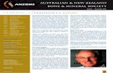 Australian & New Zealand Bone & Mineral Society · 2015-02-23 · 145 Macquarie Street Sydney, NSW 2000 Phone: +61 2 9256 ... inside this issue OFFICE BEARERS: Professor Matthew Gillespie