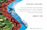 Groundwater Recharge Investigations in the Upper Marne River Catchment… · 2015-08-20 · Report DWLBC 2007/19 Groundwater Recharge Investigations in the Upper Marne River Catchment,