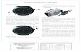 MOVADO BOLD MOTION USER GUIDE · MOVADO BOLD MOTION USER GUIDE When five lights remain illuminated, the battery charge level is 75%. When three lights remain illuminated, the battery