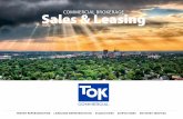 COMMERCIAL BROKERAGE Sales & Leasing · 2020-04-23 · commercial real estate including: tenant representation, investment sales and project leasing. INDUSTRY PROFESSIONALS A Certified