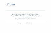 Recommended Guidance for Land Use Emission Reductionsairquality.org/LandUseTransportation/Documents/SMAQMD... · 2017-12-21 · Recommended Guidance for Land Use Emission Reductions