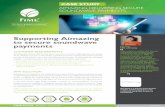 AimAzing DELiVERing sEcuRE sOunDWAVE PAYmEnTs case study Aimazing flyer.pdf · AimAzing DELiVERing sEcuRE sOunDWAVE PAYmEnTs CASE STUDY THE CHALLEngE Producing the documentation was