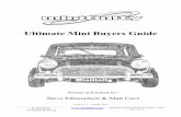 Ultimate Mini Buyers Guide - Minifinity · Minifinity Ultimate Mini Buyers Guide v1.2.doc Page 7 of 16 • With the car still jacked up, grasp the wheels at 9 and 3 O’clock and