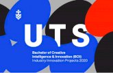 Bachelor of Creative Intelligence & Innovation (BCII ... · 81522 Innovation internship A Year 4 (BCII) Autumn 81531 Industry innovation project Choose from one of the following: