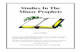 Studies In The Minor Prophets - Executable Outlines Mark A. Copeland Studies In The Minor Prophets 4