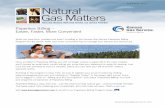 FEBRUARY 2016 Natural Gas Matters...The fewer paper bills cluttering your countertops, the more trees we save. ... tips to help you be more energy efficient throughout your entire