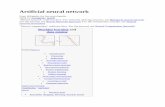 Artificial neural network - srii.sou.edu. neural network.pdf · PDF file An artificial neural network is an interconnected group of nodes, akin to the vast network of neurons in a