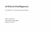 Artificial Intelligence AI & Machine Learning & Neural Nets · Neural networks became a central topic for Machine Learning and AI. But in principle, they’re just parameterized functions