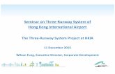 Runway System Project at HKIA on 3RS/Mr... · 12/11/2015  · London BeijingHeathrow Potential Frankfurt Terminal 3(2022) (Daxing) New airport (2019) Beijing Guangzhou •3rd Runway(2015)