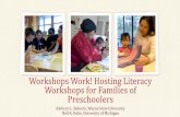 Workshops Work! Hosting Literacy Workshops for Families of … · 2019-04-17 · Workshops Work! Hosting Literacy Workshops for Families of Preschoolers. POLL. The Influence of Home