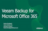 Veeam Backup for Microsoft Office 365 - Atea · Veeam Backup for Microsoft Office 365 is more than simply filling gaps. It’s about providing access and control to ALL Exchange Online,