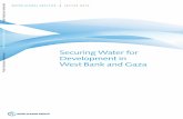Securing Water for Development in West Bank ... - World Bankdocuments.worldbank.org/curated/en/736571530044615402/pdf/WP … · Securing Water for Development in West Bank and Gaza
