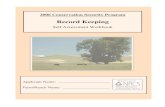 CSP Record Keeping Self Assessment Workbook · Keeping Workbook, you will need to schedule an interview with the NRCS conservation planner in your CSP watershed. Contact information