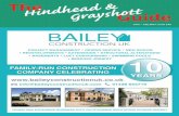 FAMILY-RUN CONSTRUCTION COMPANY CELEBRATING · 2017-05-30 · family-run construction company celebrating info@baileyconstructionuk.com 01428 653716 young and expanding business with