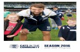 SEASON 2016 - Australian Football League Tenant... · Happy reading! Simone Bellears General Manager (Acting), Community Development. ... Youth is an important time for establishing