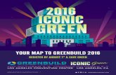 YOUR MAP TO GREENBUILD 2016...Greenbuild 2016 celebrates the icons of our movement. Those who are working in the trenches today, and those who are in line to take up the banner and