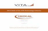 2015 State of the VITA Technology Industry Reports/201… · 2015 State of the VITA Technology Industry October 2015 Disclaimer: ... especially when the Q3 forecast is for 1 .8% growth6