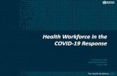 Health Workforce in the COVID-19 Response€¦ · Streamline decision-making, use agile approaches and explore unconventional partnerships Leverage existing intersectoral and intra-ministerial
