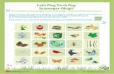 Let’s Play Earth Day Scavenger-Bingo! - Detroit Mom · 2019-09-27 · Scavenger-Bingo! (It’s where a scavenger hunt and bingo meet and become one.) 1) Start a nature walk and