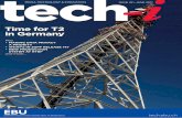 MEDIA TECHNOLOGY & INNOVATION ISSUE 32 • JUNE 2017 tech-i · MEDIA TECHNOLOGY & INNOVATION ISSUE 32 • JUNE 2017. Time for T2 . in Germany . Plus ... from video coding and image