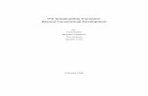 The Sustainability Transition: Beyond Conventional Development Sustainability Transition - Beyond... · social sustainability. Such a sweeping transition can be thought of as a set