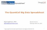 The QuantCell Big Data Spreadsheet - Meetupfiles.meetup.com/3168962/QuantCell_SIG_March_23_2013.pdfThe QuantCell Big Data Spreadsheet Agust Egilsson, PhD Big Data Science agust@quantcell.com