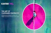 THE ART OF CUSTOMER CENTRICITY - tnsglobal.com · The Art of Customer Centricity Where to start The path to customer centricity is a challenging one, but if you embrace this challenge,