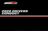 20 drivers conduct CODES OF CONDUCT APPLICATION OF CODE OF CONDUCT Code of Conduct rules apply during