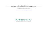 DA-710 Series WinXP Embedded User’s Manual · Introduction . Thank you for purchasing the Moxa’s DA-710 series of x86 ready-to-run embedded computers. This manual introduces the