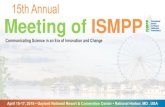 Meeting of ISMPP - MedThink€¦ · Machine learning Natural language processing Natural language generation ... 15TH ANNUAL MEETING OF ISMPP 21 Opportunities for Automation and Insight