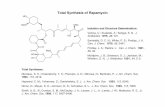 Total Synthesis of Rapamycin - Home - Chemistry...•Completed the first total synthesis of (-)-rapamycin. –The longest linear sequence from an article of commerce consists of thirty-seven