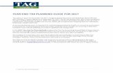 TAG Year-End Tax Planning Guide 2017 - Duane Morris · 2 | 2017 Year -End Tax Planning Guide About the Tax Accounting Group (TAG) TAG maintains one of the largest tax, accounting