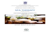 COMPETENCY BASED CURRICULUM SPA THERAPY Spa Therapy_CTS_NSQF...massage, body massage, body scrub and body wrap, introduction to hydrotherapy, introduction to basic facial, introduction