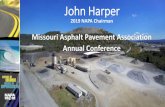 Missouri Asphalt Pavement Association Annual Conference · • In the private sector market, we offer paving and sitework services for residential subdivisions, office and industrial