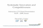 Systematic Innovation and Competitivenessinnomationcorp.com/Files/SCIP2008_SystematicInnovationandCompetitiv... · Systematic Innovation ... This information may not be reproduced