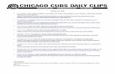 October 8, 2018pressbox.mlb.com/documents/6/8/4/297383684/October_8.pdf · The Cubs can’t fire all the coaches and sign every big free agent. The ratio of trade rumors to hitters