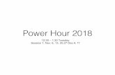 Power Hour 2018 - Calgary Board of Educationschool.cbe.ab.ca/school/PrinceOfWales/about-us... · In this Power Hour, students will have the opportunity to collaborate with one another