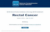 NCCN Clinical ractice Guidelines in Oncology (NCCN Guidelines Rectal Cancerjosepr23/sociedades/AECP/images/... · 2019-06-20 · the diagnosis of metastatic cancer. They believe that