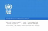 FOOD SECURITY SDG INDICATORS · 2017-06-12 · Food Security –SDG Indicators 2.a.2 –Total official flows to the agriculture sector (ODA) Algeria Lebanon Saudi Arabia Comoros Libya