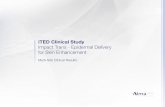 iTED Clinical Study Impact Trans - Epidermal Delivery for ......Introduction: iTED - Trans-Epidermal Delivery with Impact Technology iTED is a skin barrier breakthrough solution developed