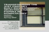 TRANSFORMING THE 21ST CENTURY BUILT ENVIRONMENT: SELECTED STUDENT PAPERS IN DOMICOLOGY 1 Complete.pdf · 2019-09-05 · ^Transforming the 21st Century Built Environment: Advancing