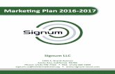 Marketing Plan 2016-2017 - Santa Ana Unified School DistrictMarketing Plan 2016-2017 Signum LLC 1401 S. Grand Avenue Santa Ana, California 92705 Phone: (714) 796-7433 • FAX: (714)
