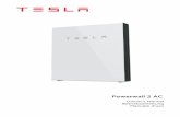 Powerwall 2 AC - beyondsolar.com.au · 4 Powerwall Owner’s Manual 1. Powerwall Warranty Tesla Powerwall comes with a warranty whose term depends on the connection of Powerwall to