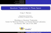 Quantum Trajectories in Phase Spaceashipman/conferences/Quantum...Introduction Numerical Methodology Applications The Husimi Representation Methodology, Revisited Classical mechanics