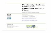 Peabody-Salem Corridor Concept Action Plan · The Peabody-Salem Corridor Concept Action Plan is collaboration between the City of Salem, the City of Peabody and MAPC. The project