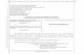 LAW OFFICES OF TODD M. FRIEDMAN, P.C. 21550 Oxnard St., … · 2019-08-26 · Case 5:15-cv-02190-CAS-KK Document 112 Filed 01/11/19 Page 4 of 33 Page ID #:3644 P LAINTIFFS ’ N OTICE