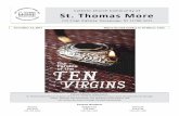 St. Thomas More - stmli.org · 11/12/2017  · St. Thomas More 115 Kings Highway, Hauppauge, NY 11788-4221 Contact Numbers Rectory Religious Ed Outreach 234-5551 234-0397 234-3149