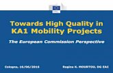 Towards High Quality in KA1 Mobility Projects · Course Catalogue) AND (new) online courses Blended training possibility 1st online course on "Project-Based Learning" (registration