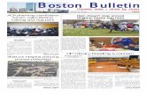 Boston Bulletin€¦ · Letter To The Editor Please include your name, address & telephone number. Unsigned letters will not be published. Police apprehend Hyde Park woman in connection